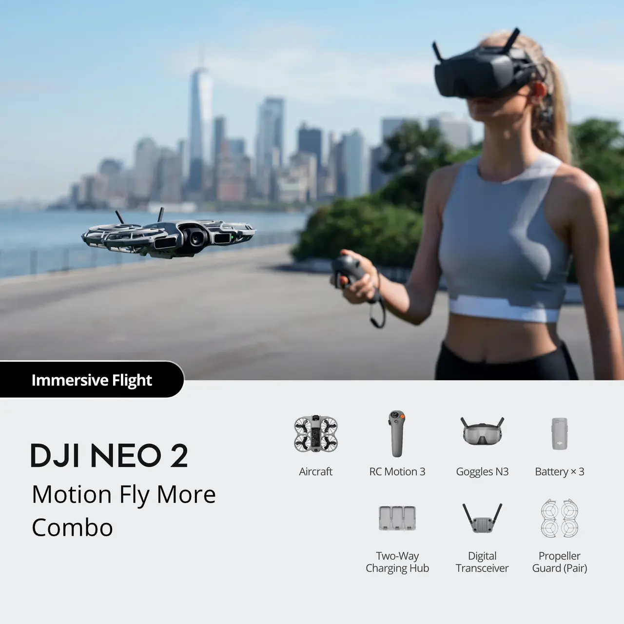 DJI Neo 2 Motion Fly More Combo (Refurbished Unit)